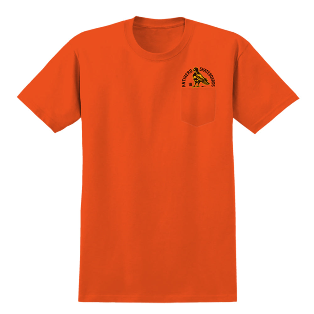 Rock Dove Fill S/S Pocket T-Shirt (Safety Orange) (S)