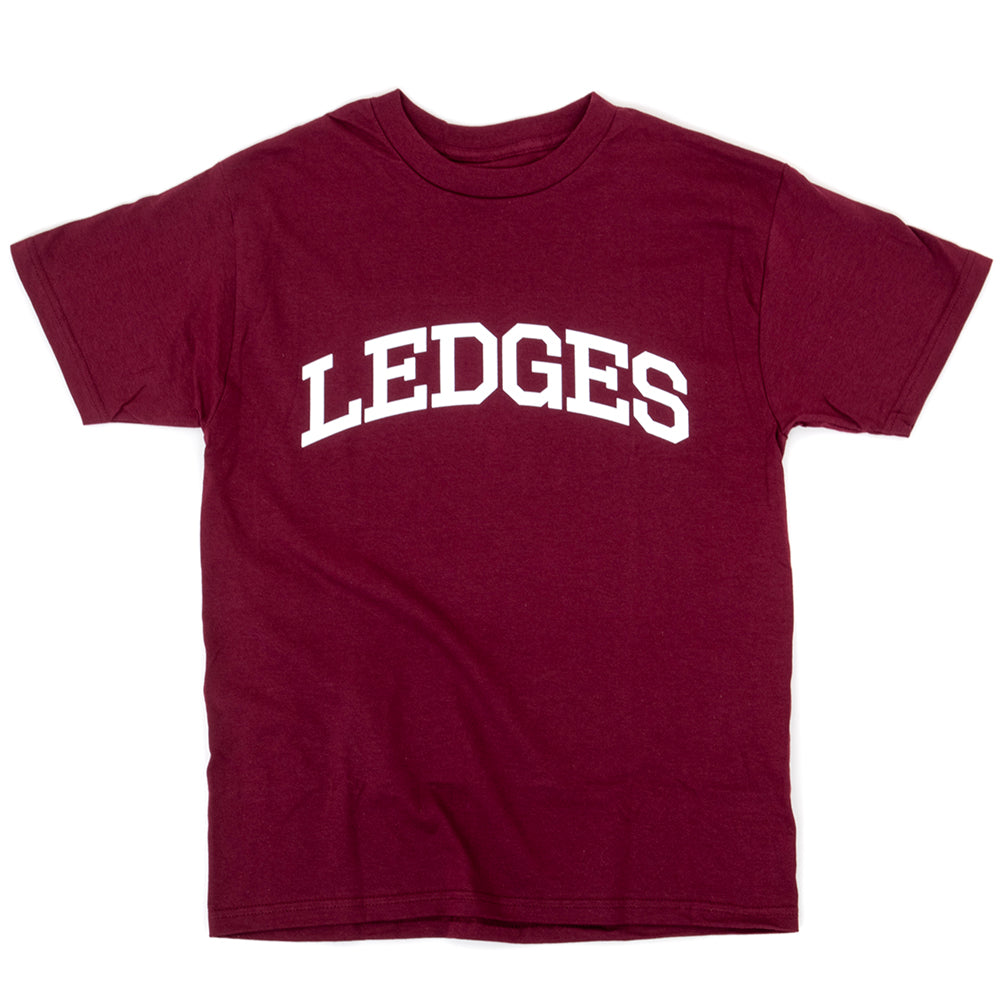 Ledges T-Shirts (Burgundy)