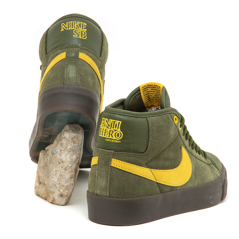 Zoom Blazer Mid QS - Anti-Hero (Rough Green / Amarillo - Rough Green) (S+)
