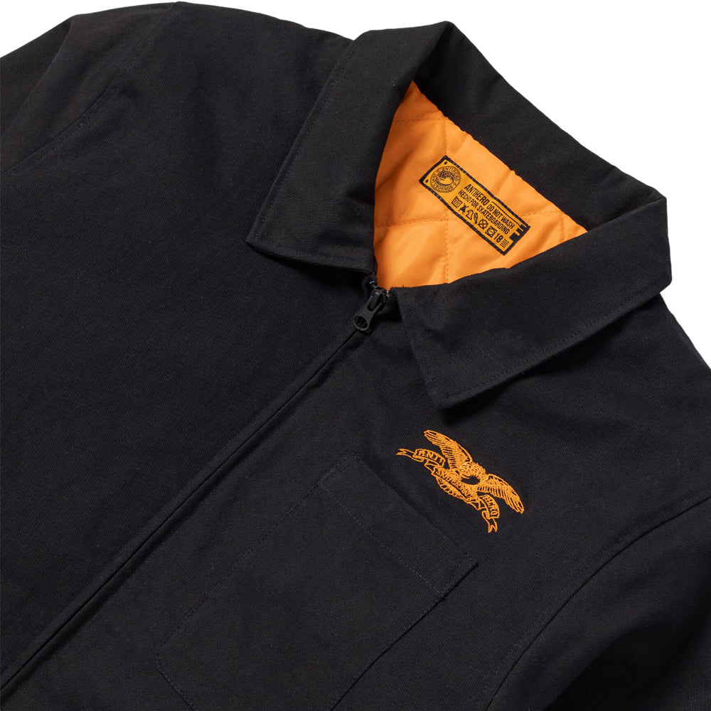 Basic Eagle Stash Jacket (Black / Orange)