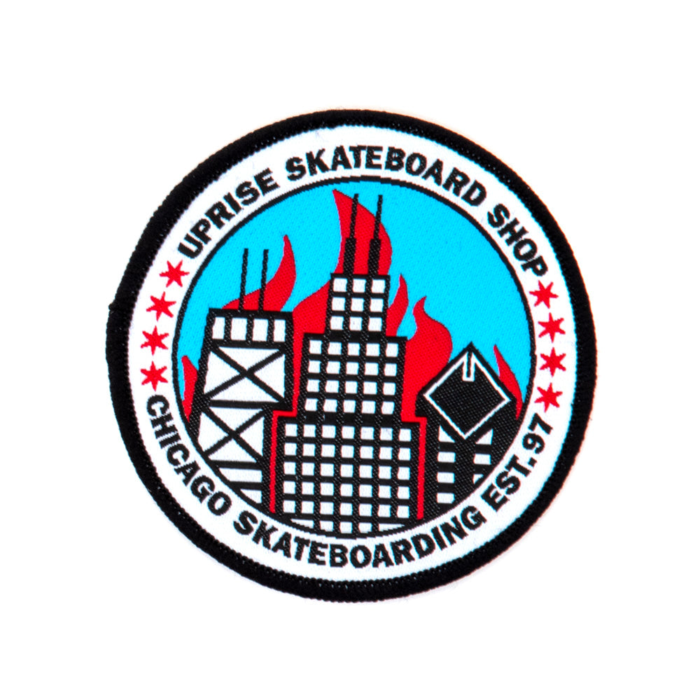City Seal Patch w/ Flames
