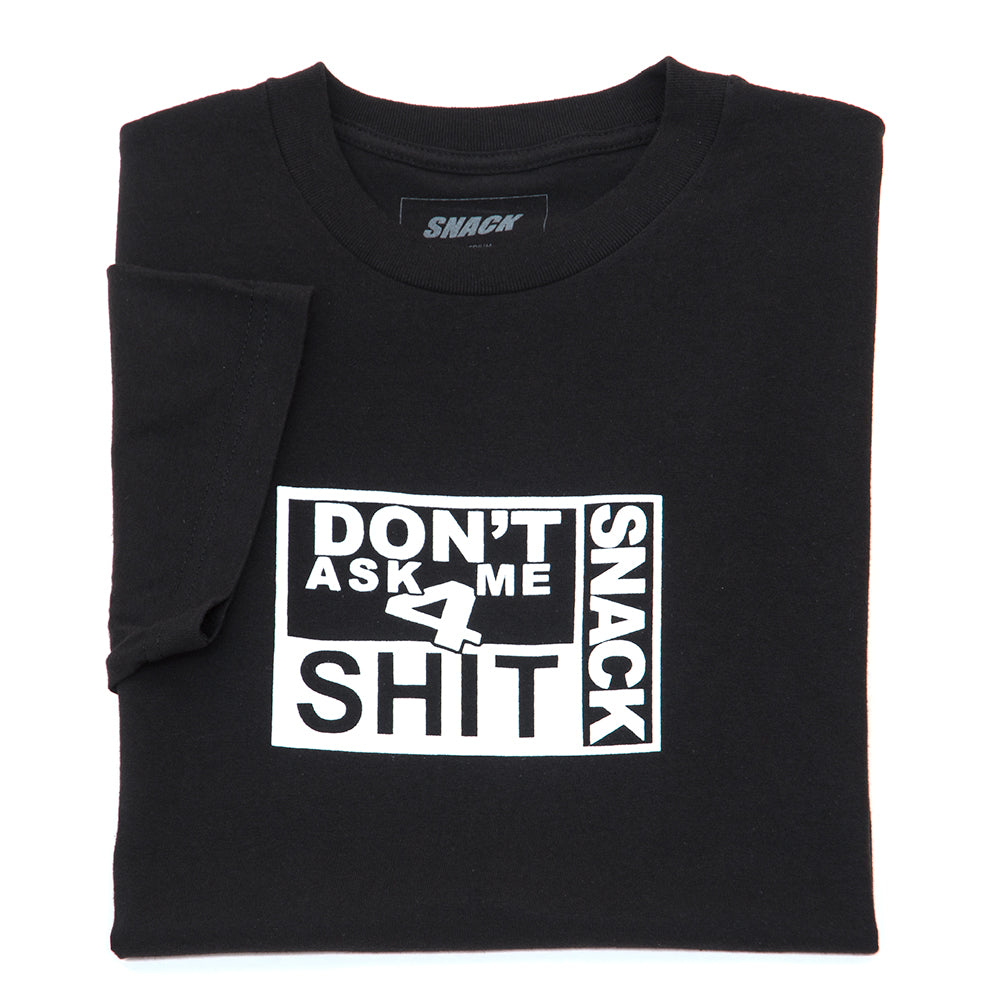 4 Shit T-Shirt (Black) (S)