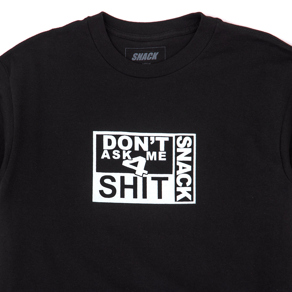4 Shit T-Shirt (Black) (S)