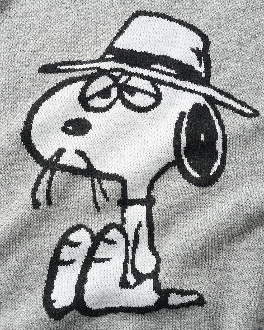Spike Knit Crewneck Sweater (Ash)