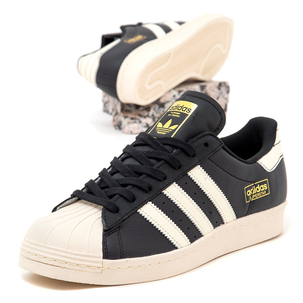 Superstar 80 ADV (Core Black / Cream White / Metallic Gold)