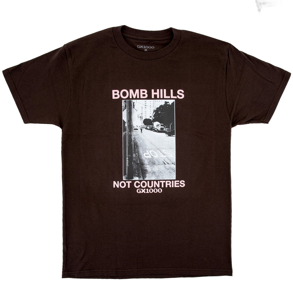 Bomb Hills S/S T-Shirt (Brown / Rose)