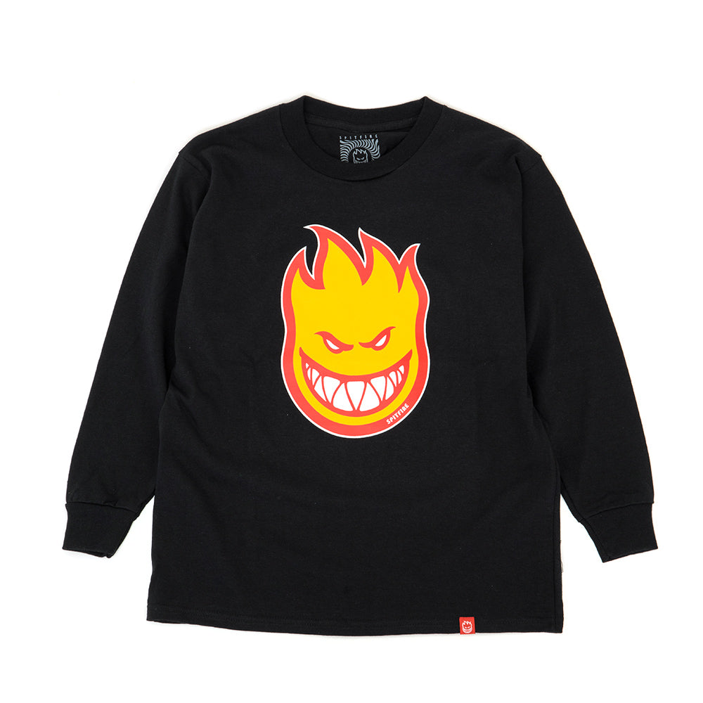 Youth Bighead Fill L/S Shirt (Black / Gold) (S)