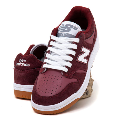 NM480 (Burgundy / White)