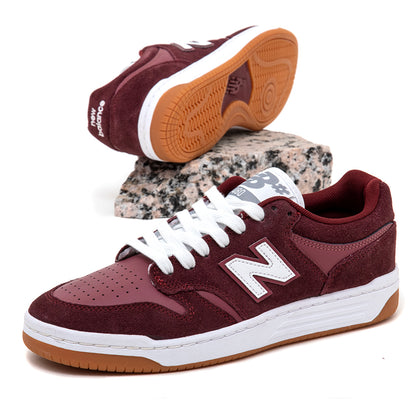 NM480 (Burgundy / White)