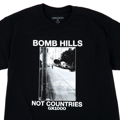 Bomb Hills Not Countries Tee S/S T-Shirt (Black / White)