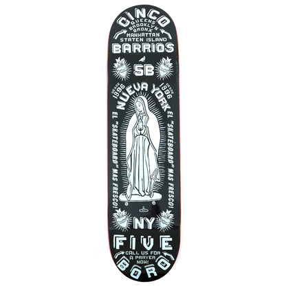 Cinco Barrios Deck Black (8.25)