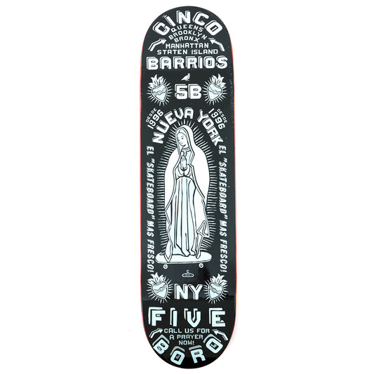 Cinco Barrios Deck Black (8.25)