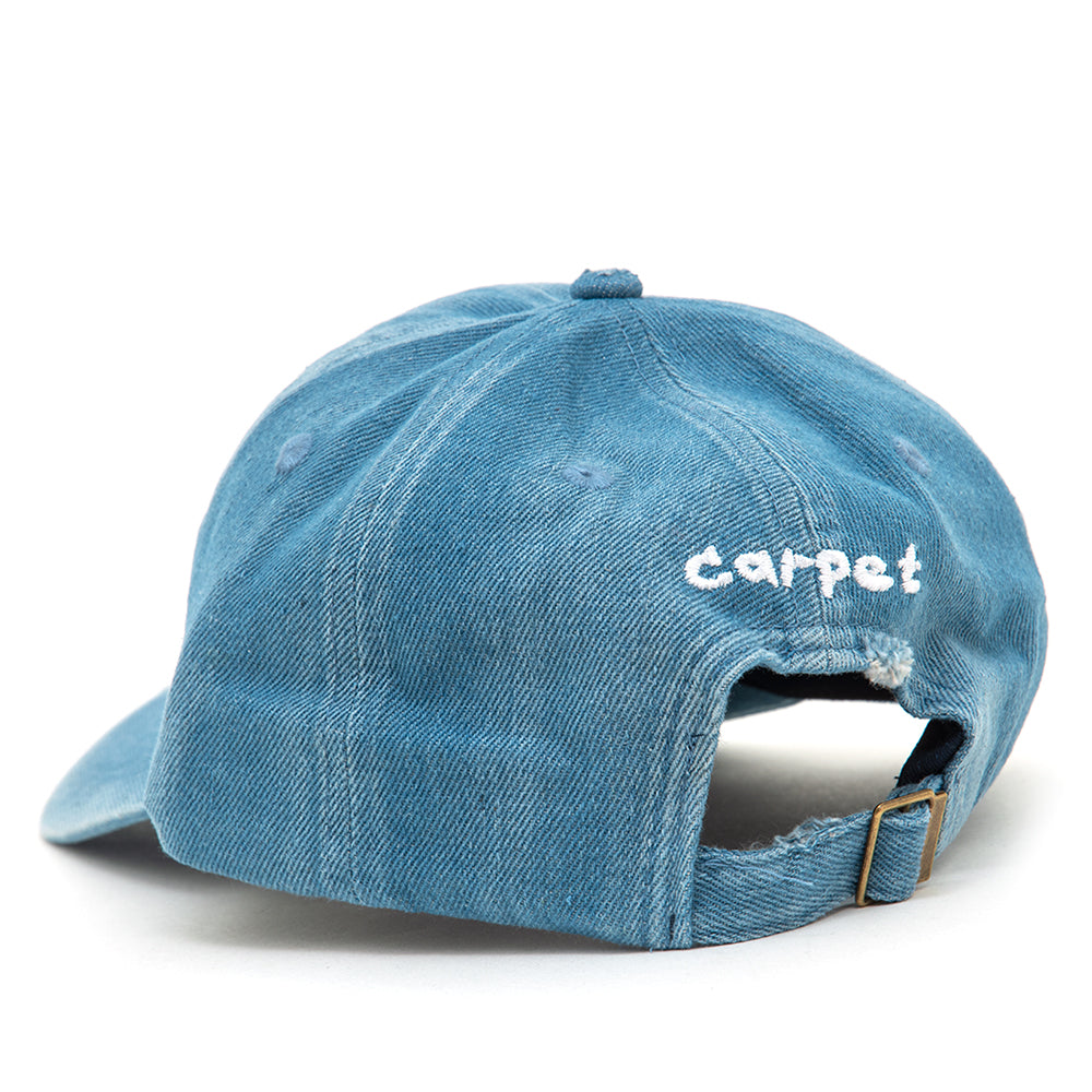 BRAT Denim Strapback Hat (Blue)