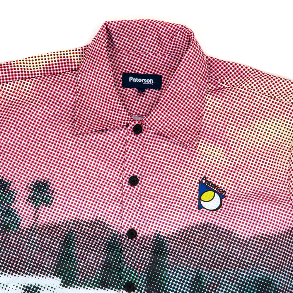 Palm Springs Court Buttondown Shirt (Pink) (S+)