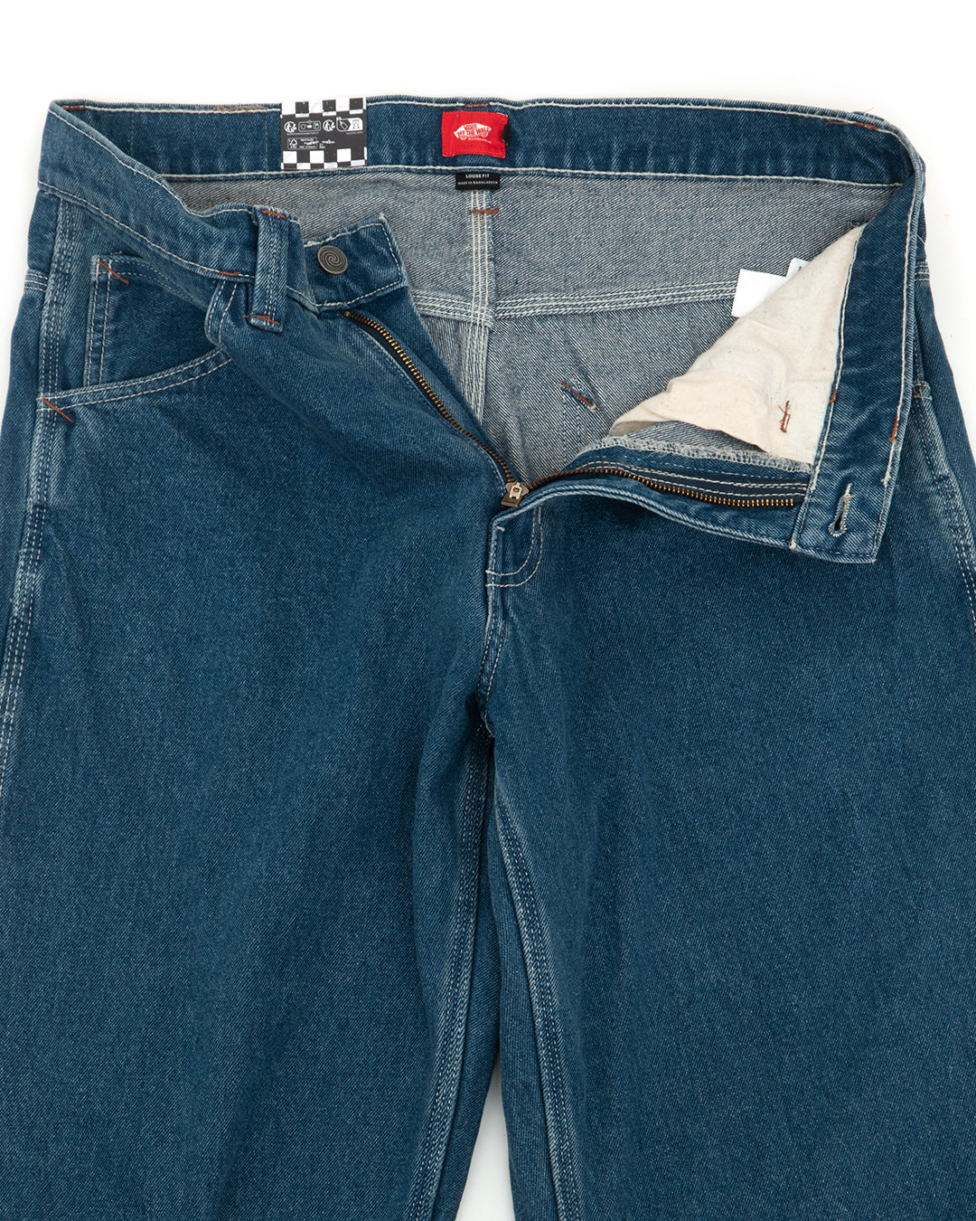 Skate Check-5 Loose Denim Pant (Vintage Indigo) VBU
