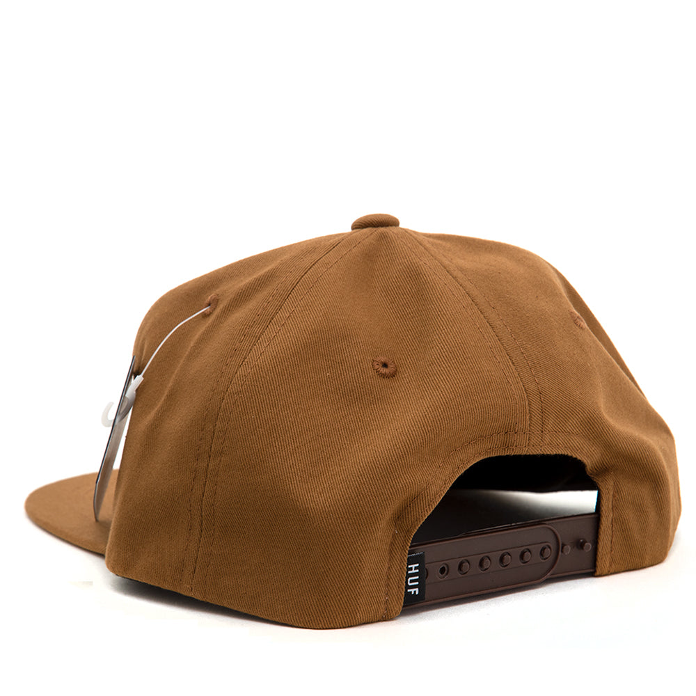 Set TT 5 Panel Snapback Hat (Russet)