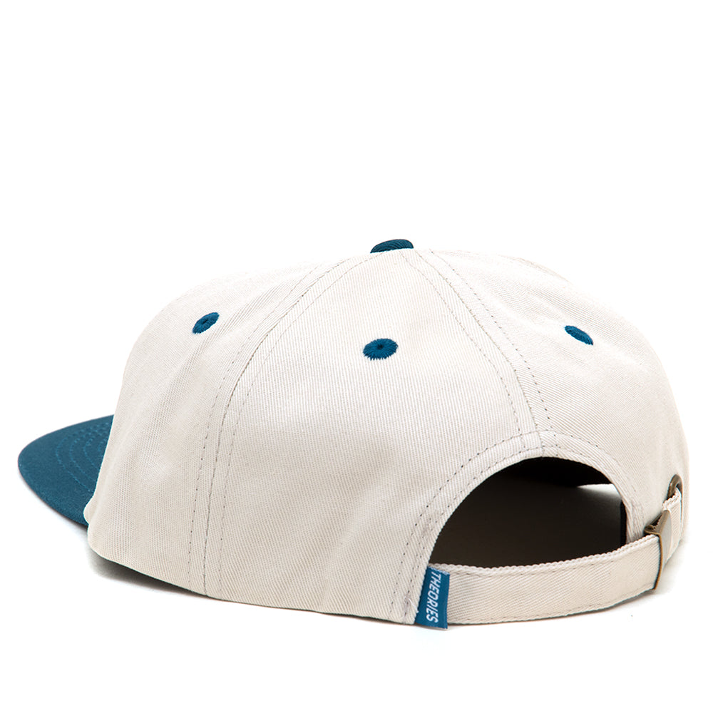 Hand of Theories Snapback Hat (Pearl / Blue Jay)