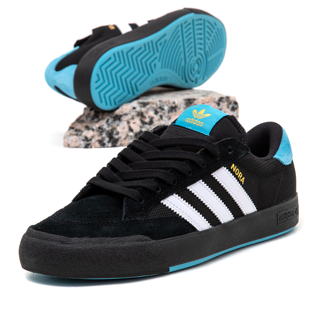 Nora (Core Black / Footwear White / Metallic Gold)