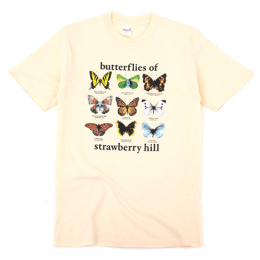 Butterflies Of Strawberry Hill S/S T-Shirt (Cream)