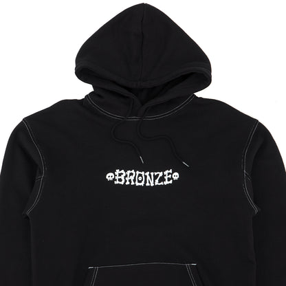 Bones Hooded Sweatshirt (Black) (S)