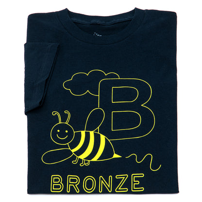 B Is For Bronze T-Shirt (Navy) (S)