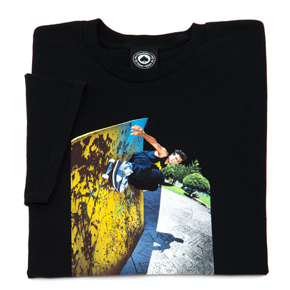 Mic-E Wallride S/S T-Shirt (Black) (S)