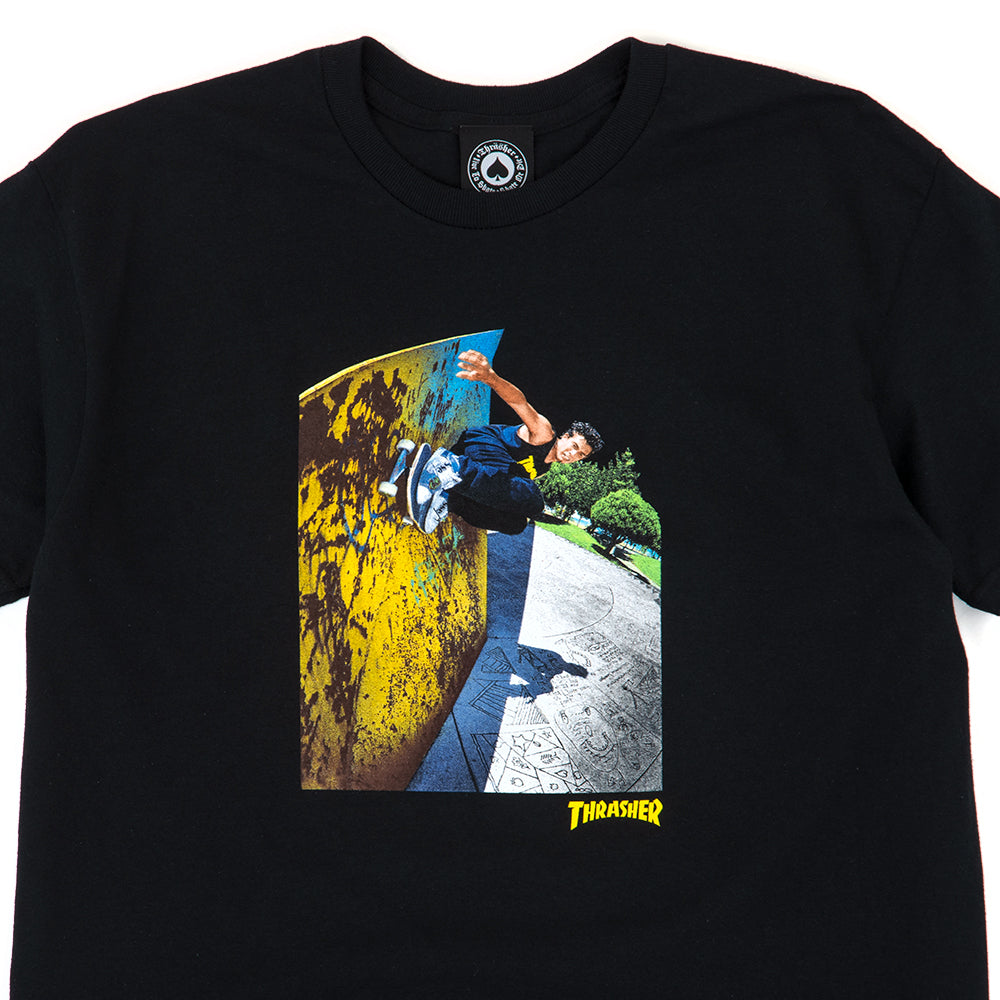 Mic-E Wallride S/S T-Shirt (Black) (S)