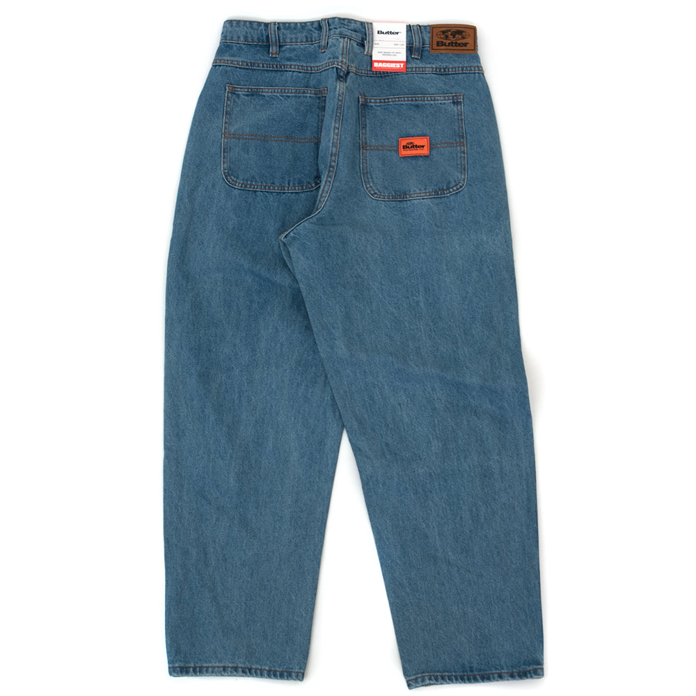 Santosuosso Denim Jeans (Washed Indigo)