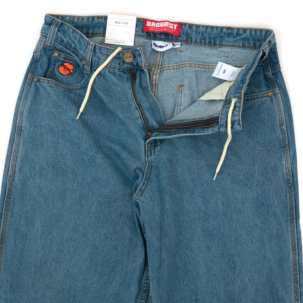 Santosuosso Denim Jeans (Washed Indigo)