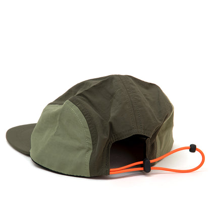 Nylon 4 Panel Cap (Army Sage)