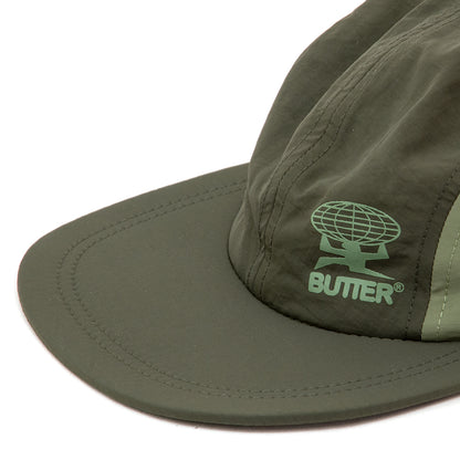 Nylon 4 Panel Cap (Army Sage)