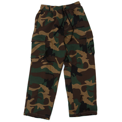 O.G.S. Fleece Cargo Pants (Woodland Camo)