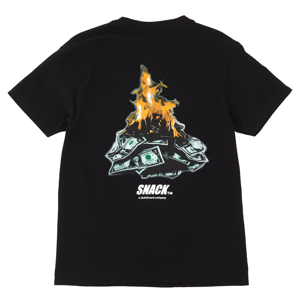 Burning Money T-Shirt (Black)