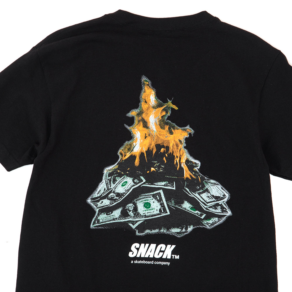 Burning Money T-Shirt (Black)