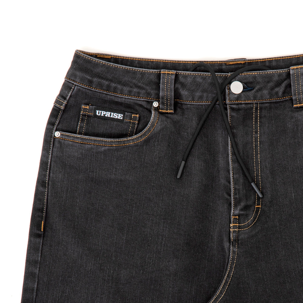 Clarendon Baggy Denim (Black Wash)