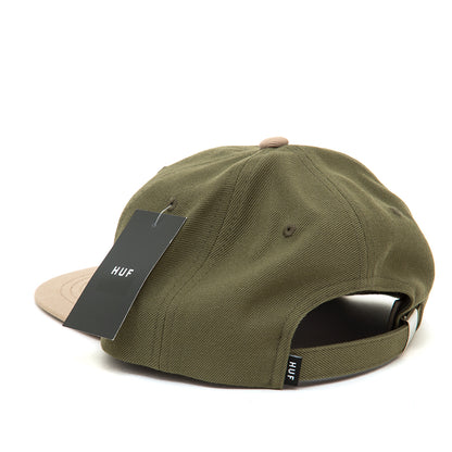 Set Classic H 6-Panel Strapback Hat (Olive)