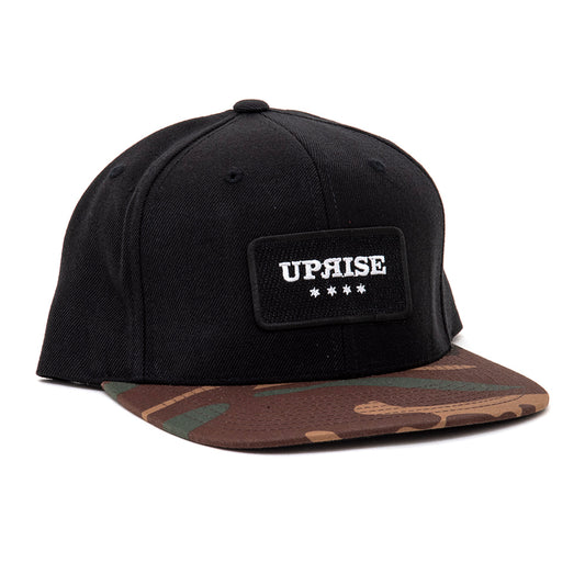 Clarendon Stars Snapback -  Black / Camo