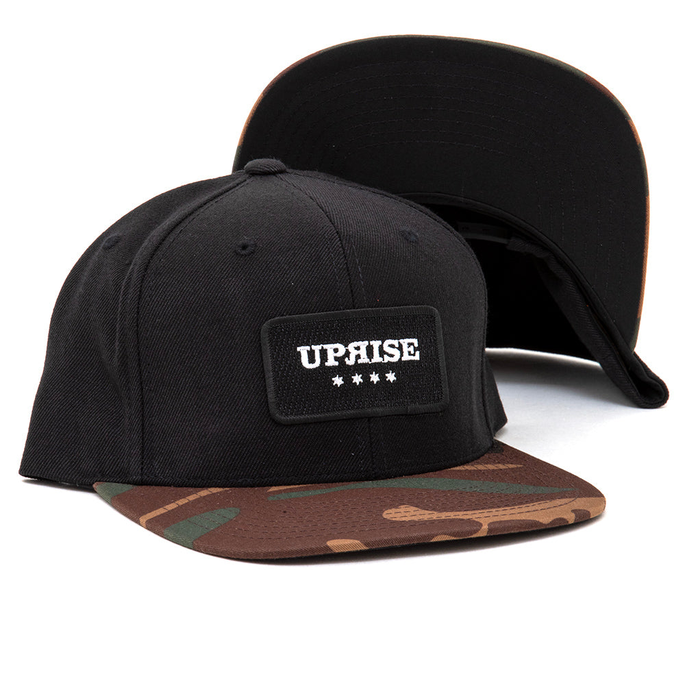 Clarendon Stars Snapback -  Black / Camo