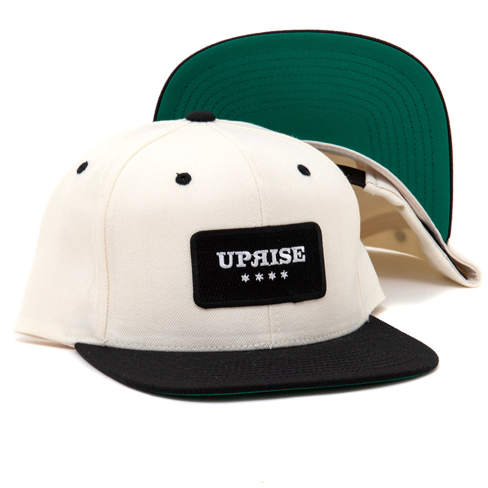 Clarendon Stars Snapback -  Natural/Black