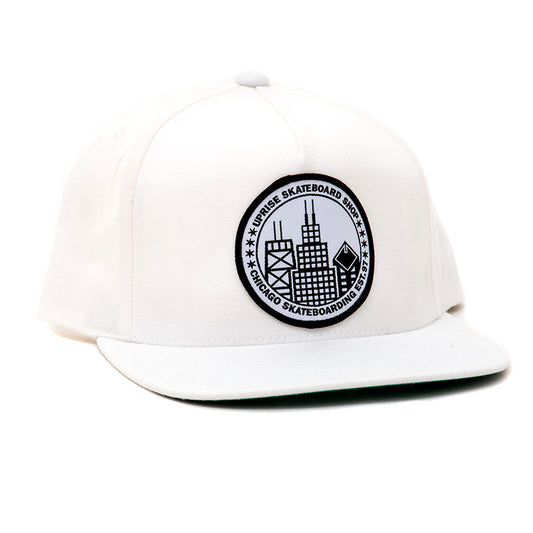 City Seal Snapback -  White