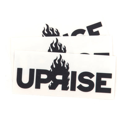 Flame Logo Decal (Black)
