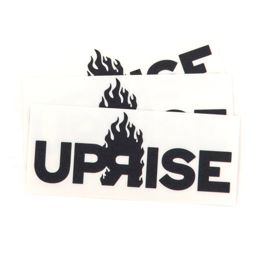 Flame Logo Decal (Black)