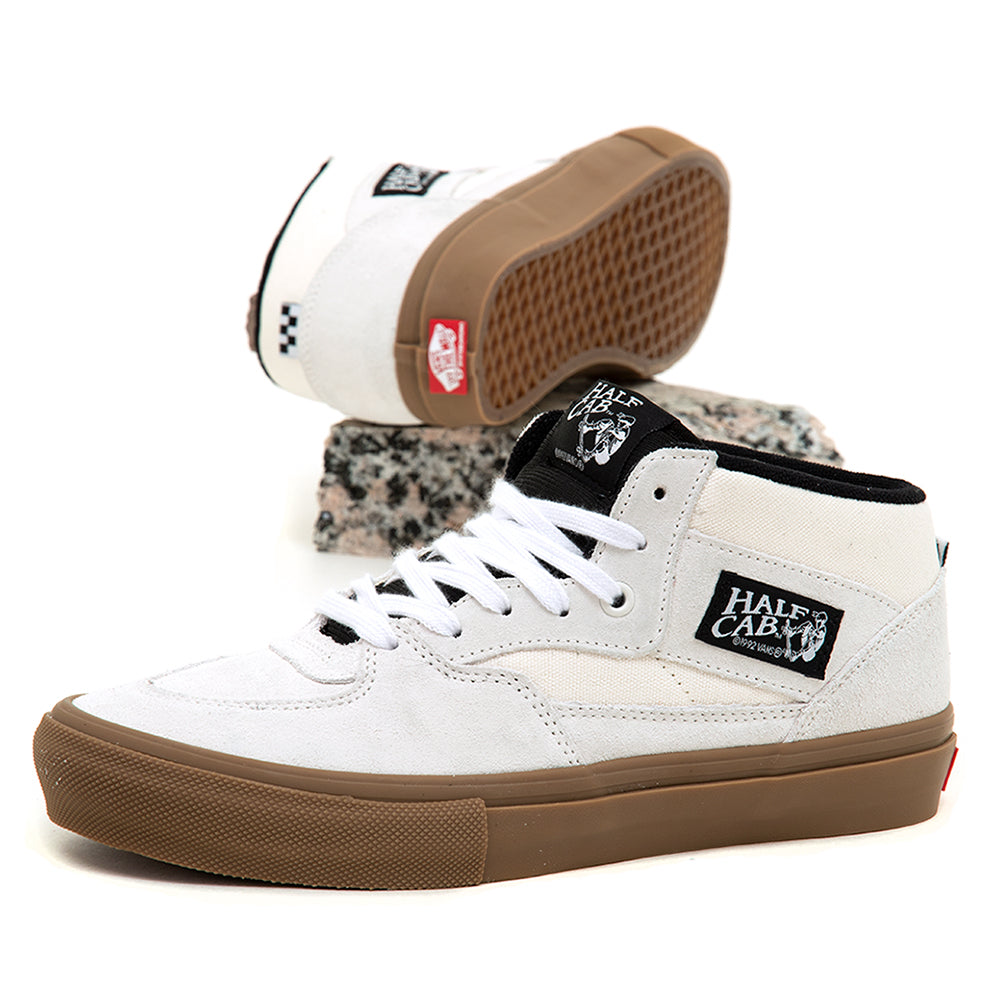 Skate Half Cab (Antique White / Gum) VBU