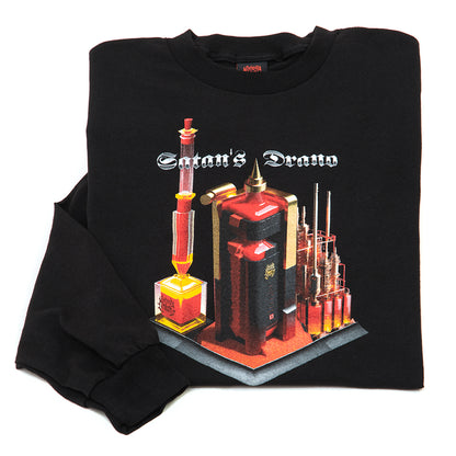 Drano Factory L/S T-Shirt (Black) (S+)