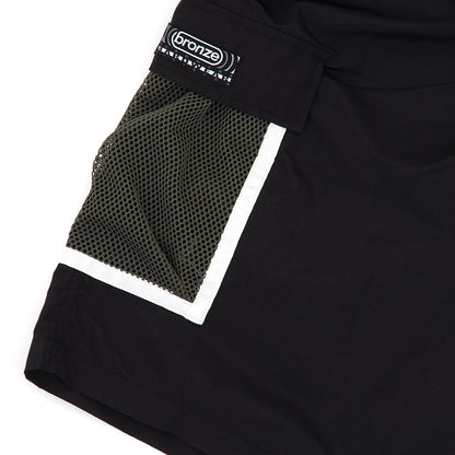 Mesh Cargo Short (Black) (S)