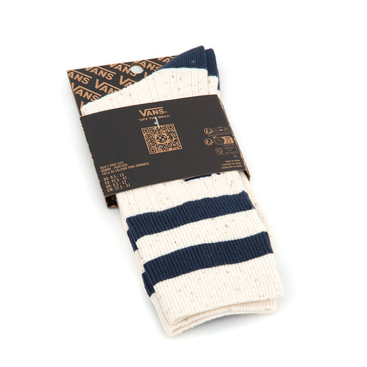 Classic Crew Sock (Marshmallow / Dress Blues) VBU