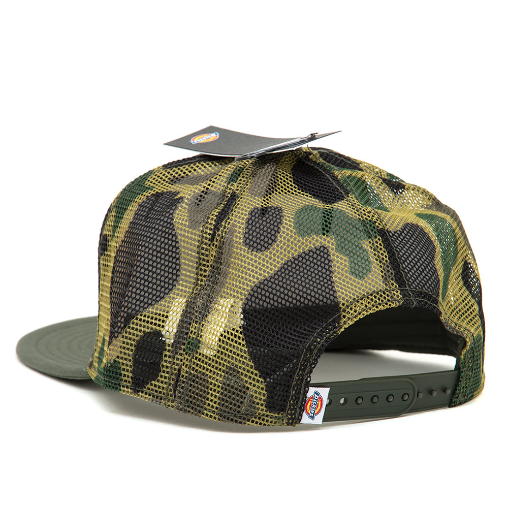 Dickies Supply Company Snapback Trucker Hat (Moss Green)