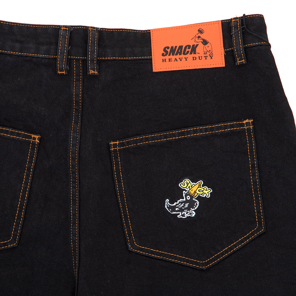 Blackbird Jorts (Black)