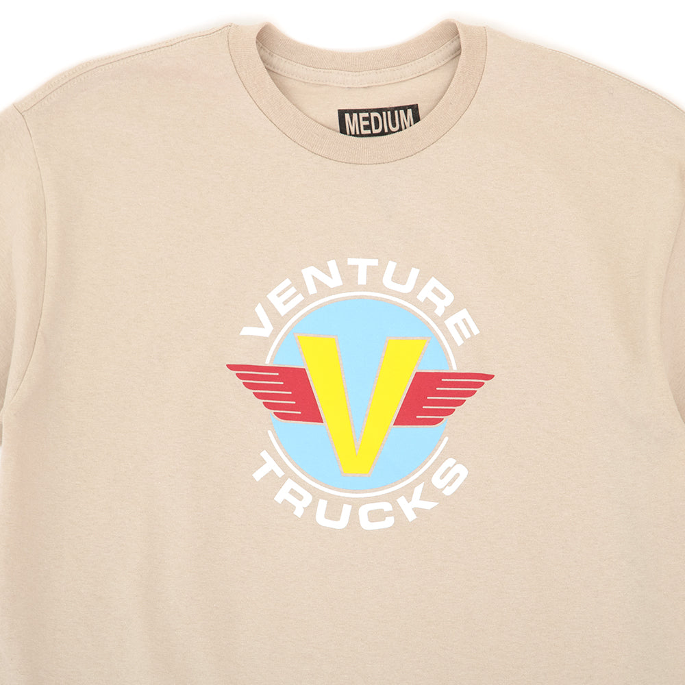 Wings S/S T-Shirt (Sand)