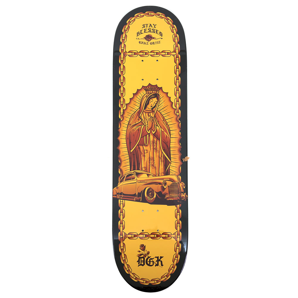 Ortiz Lo-Side Deck Dipped Black (8.1)
